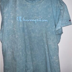 Champion Blue Tie-Dye T-Shirt